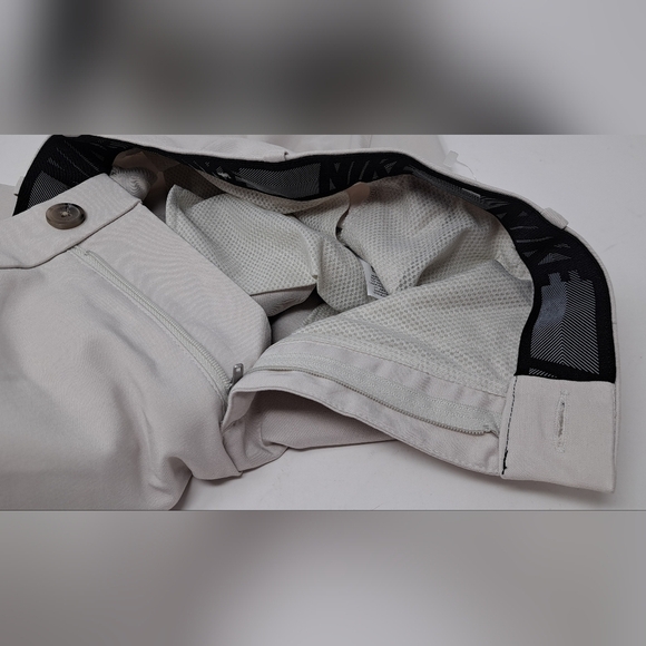 NEW Nike Men's Golf Shorts Flex Dri-Fit Bone Size 30W Actual 31 x 10.5" Inseam - Picture 7 of 13